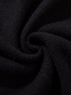 Hip-Hop Dark Skull Frayed-Edge Knit Sweater