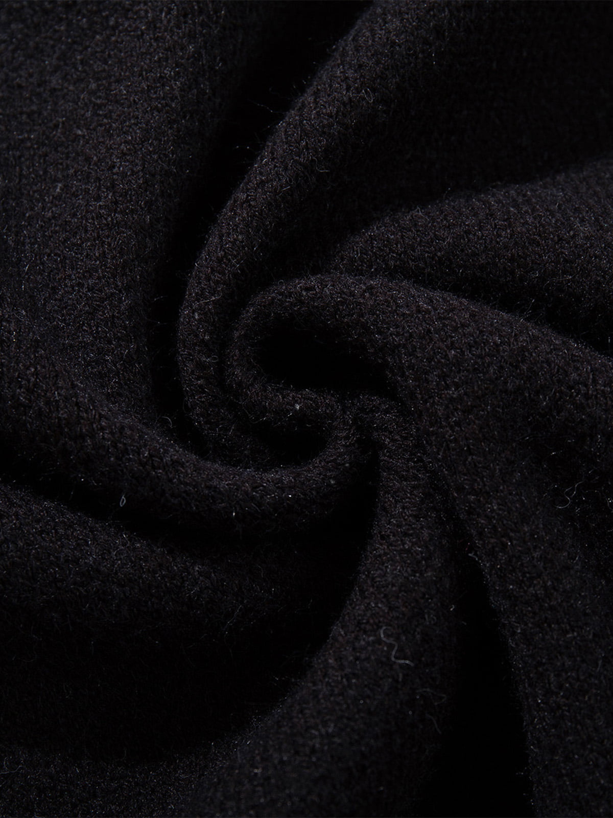 Hip-Hop Dark Skull Frayed-Edge Knit Sweater