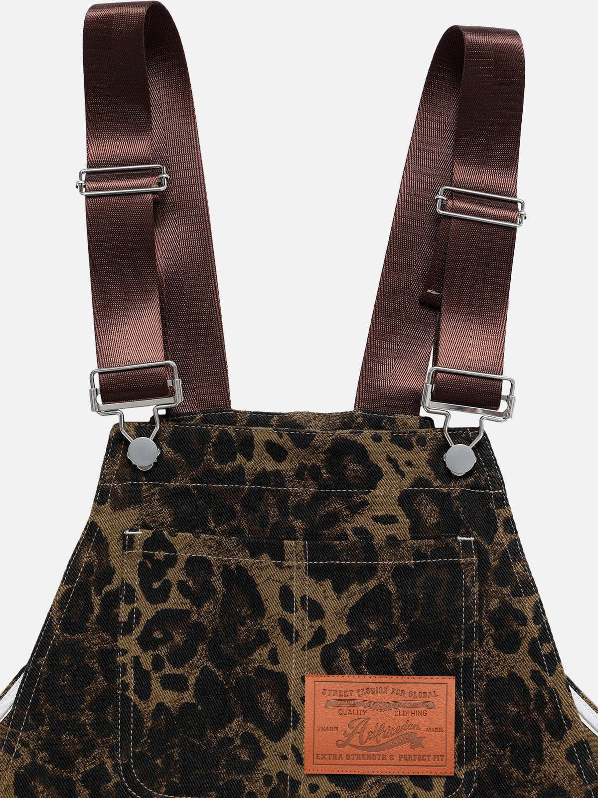 Leopard Overall Shorts