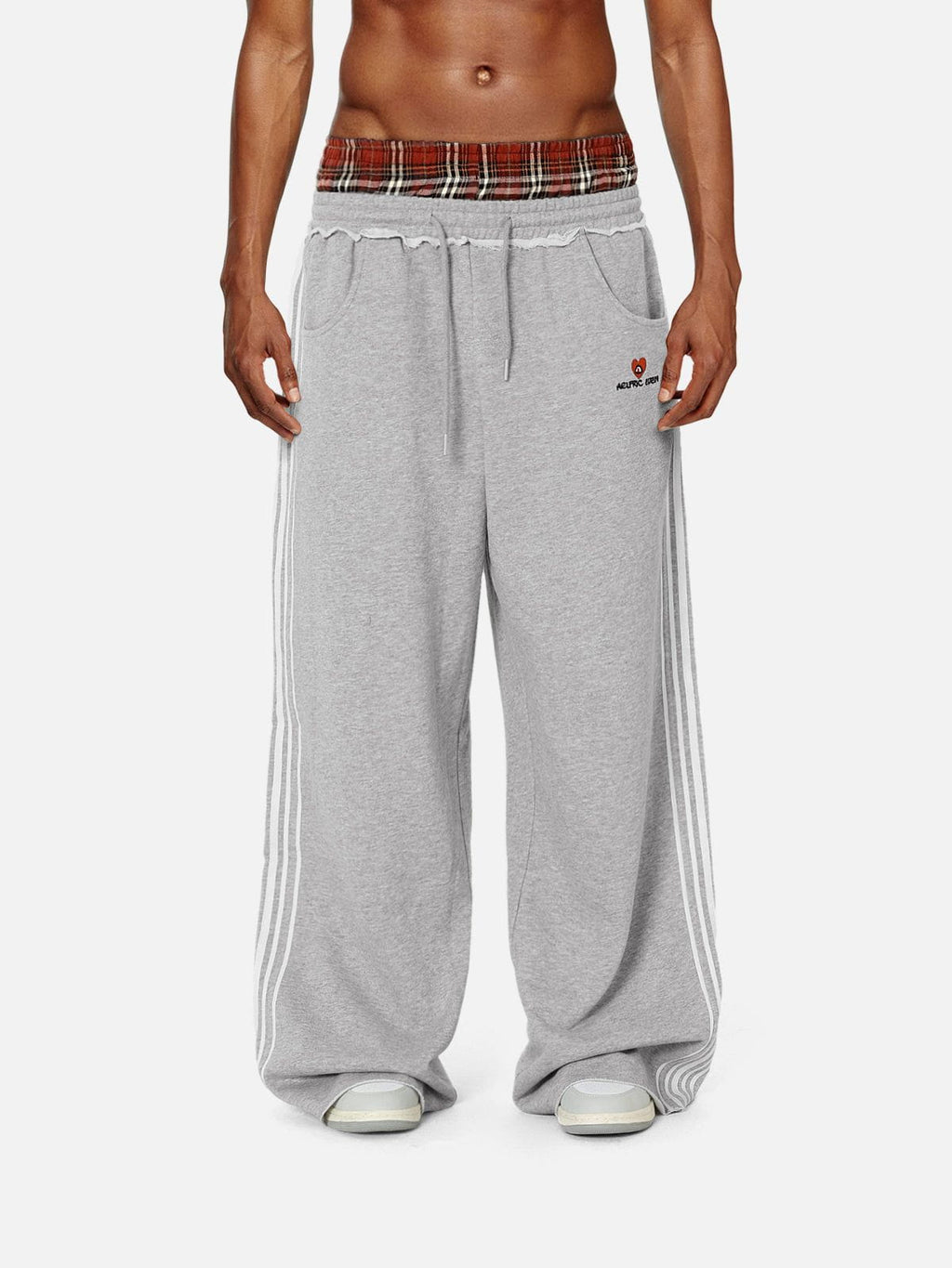 Labellarossa Double Waist Baggy Sweatpants