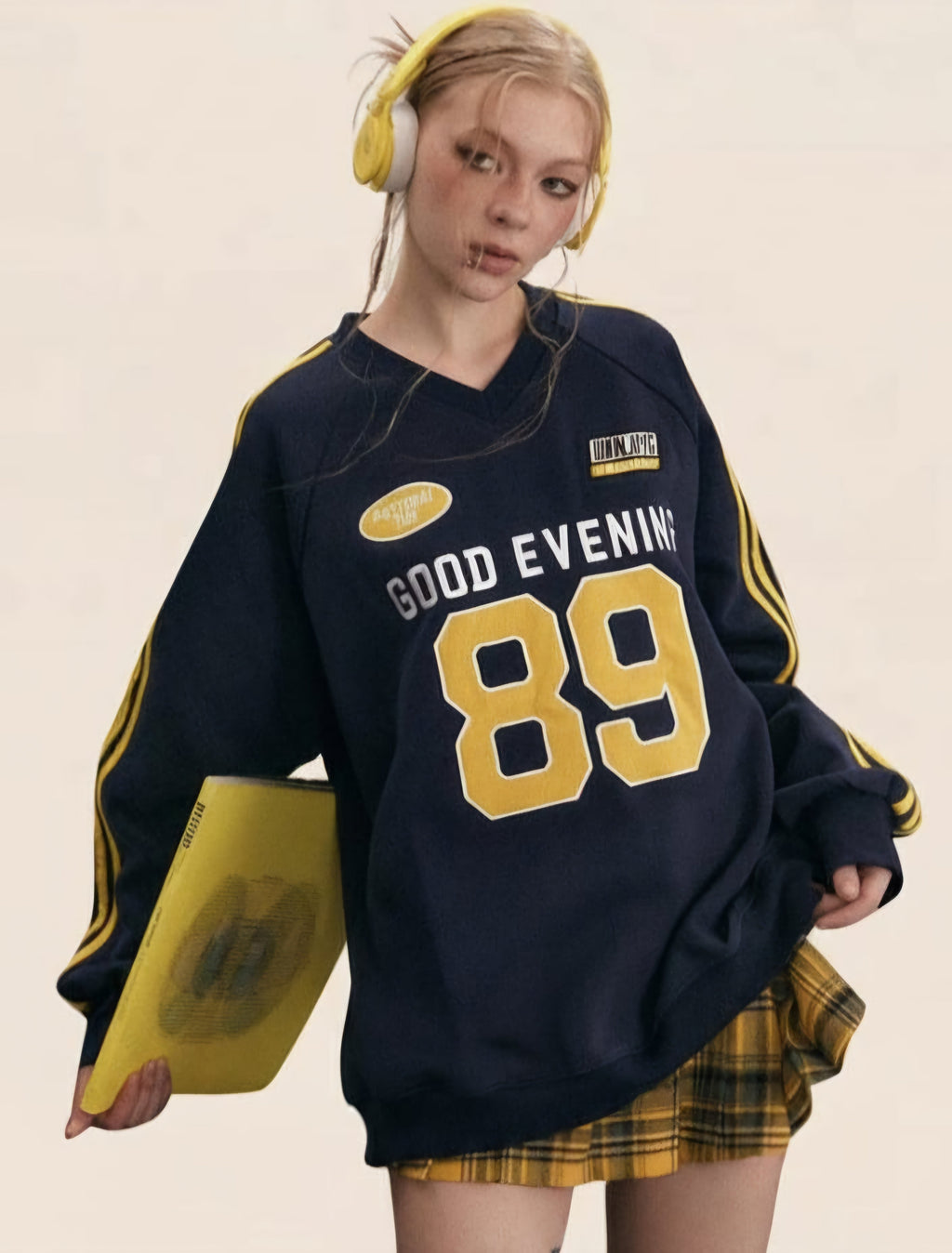 Studio 89 V-Neck Sweatshirt