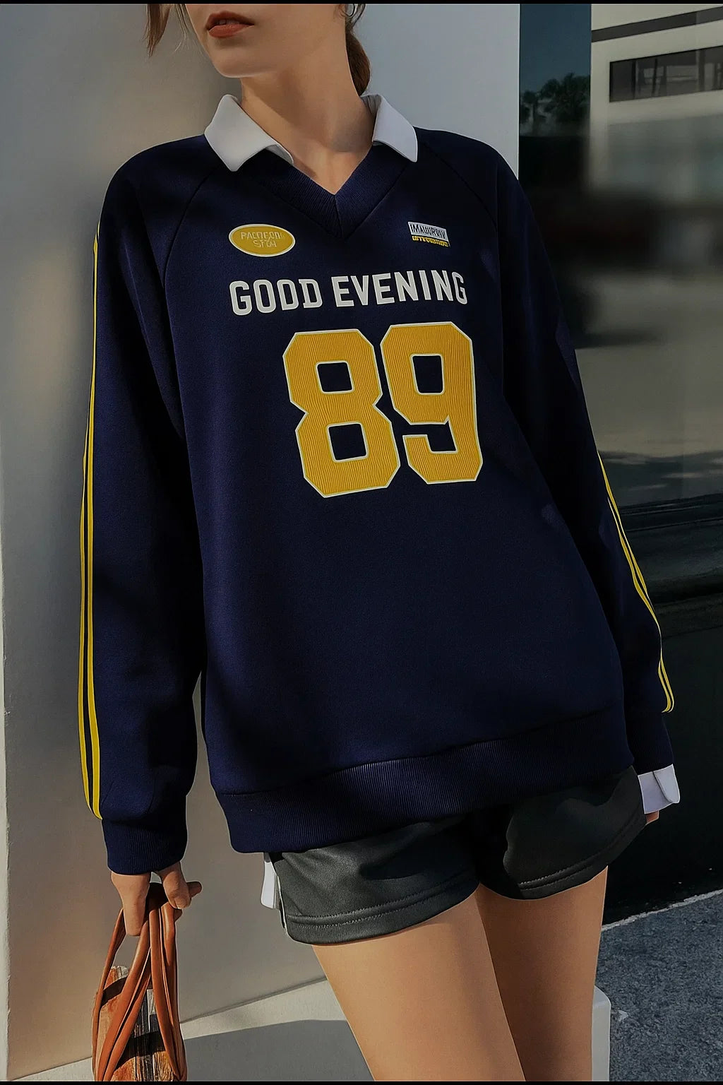 Studio 89 V-Neck Sweatshirt