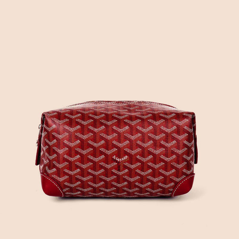 Vanity Zip Travel Toiletry Bag Compact Snap-Top Cosmetic Organizer Pouch
