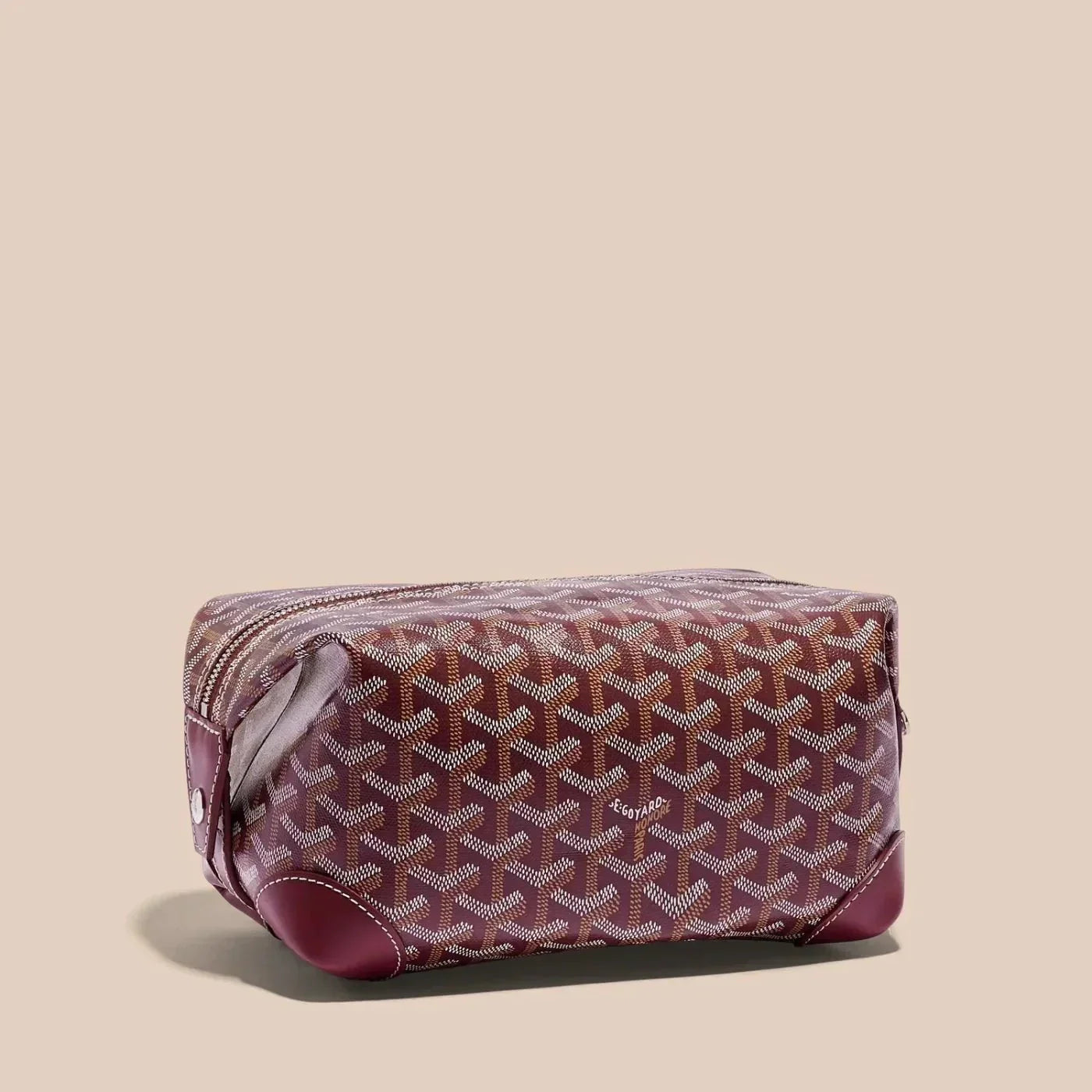 Vanity Zip Travel Toiletry Bag Compact Snap-Top Cosmetic Organizer Pouch