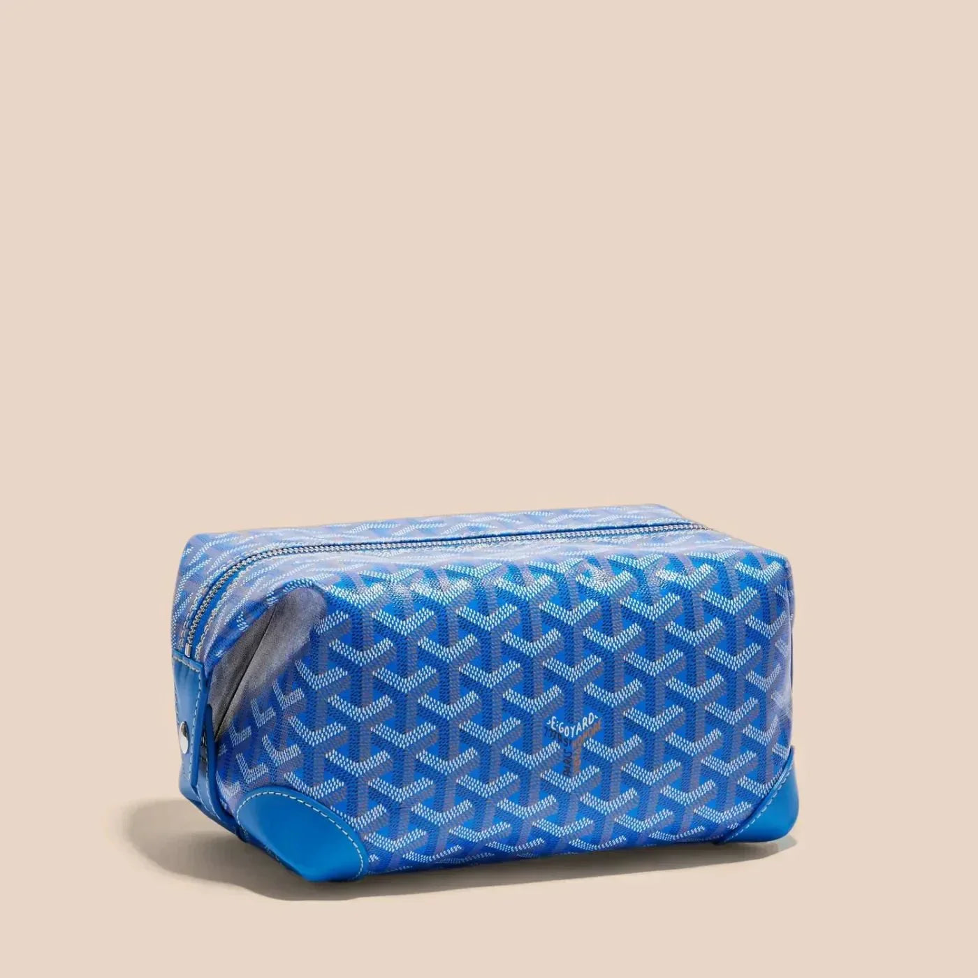 Vanity Zip Travel Toiletry Bag Compact Snap-Top Cosmetic Organizer Pouch