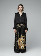 Orient Script Baggy Sweatpants - LABELLAROSSA