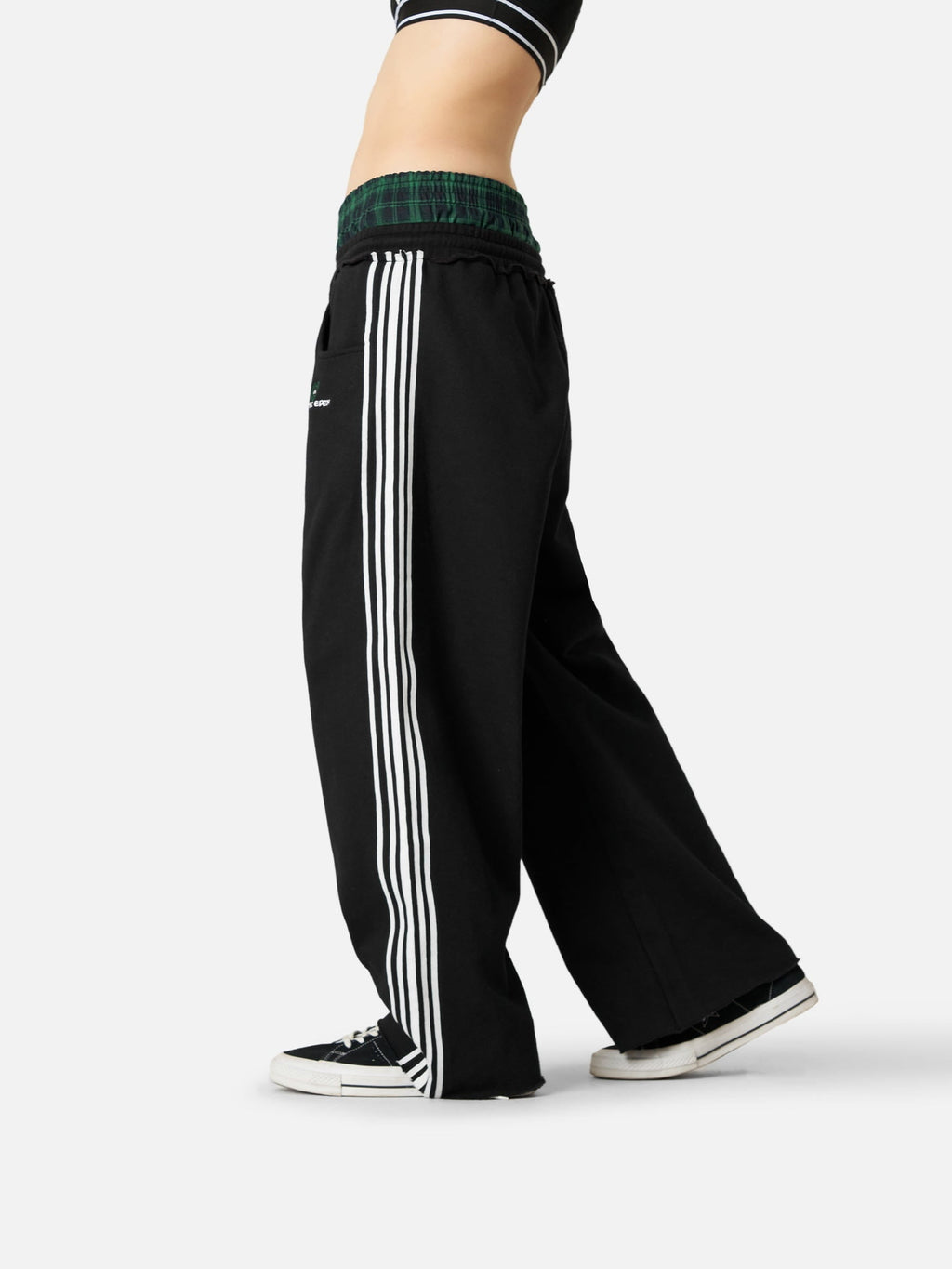 Labellarossa Double Waist Baggy Sweatpants
