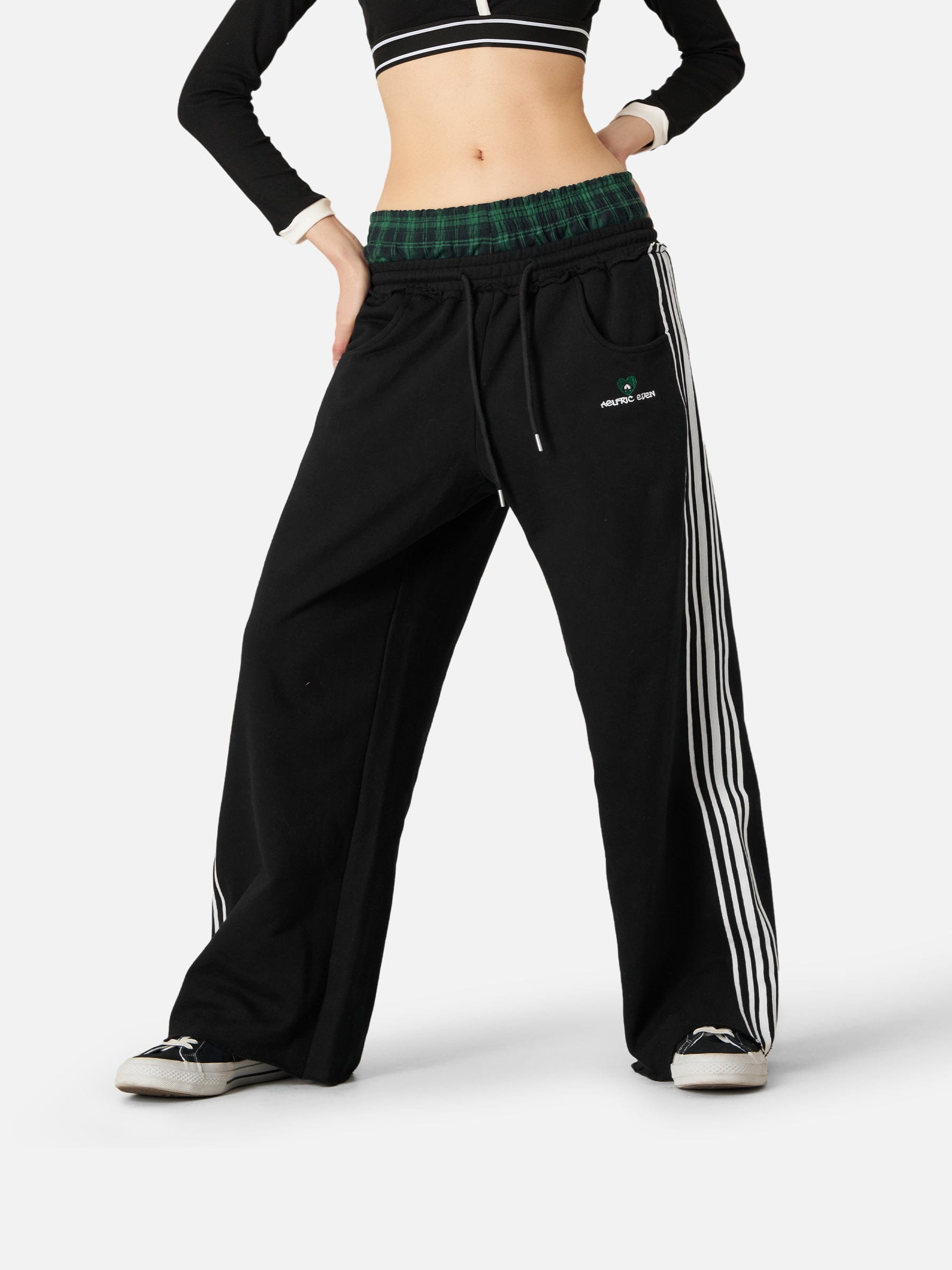 Labellarossa Double Waist Baggy Sweatpants