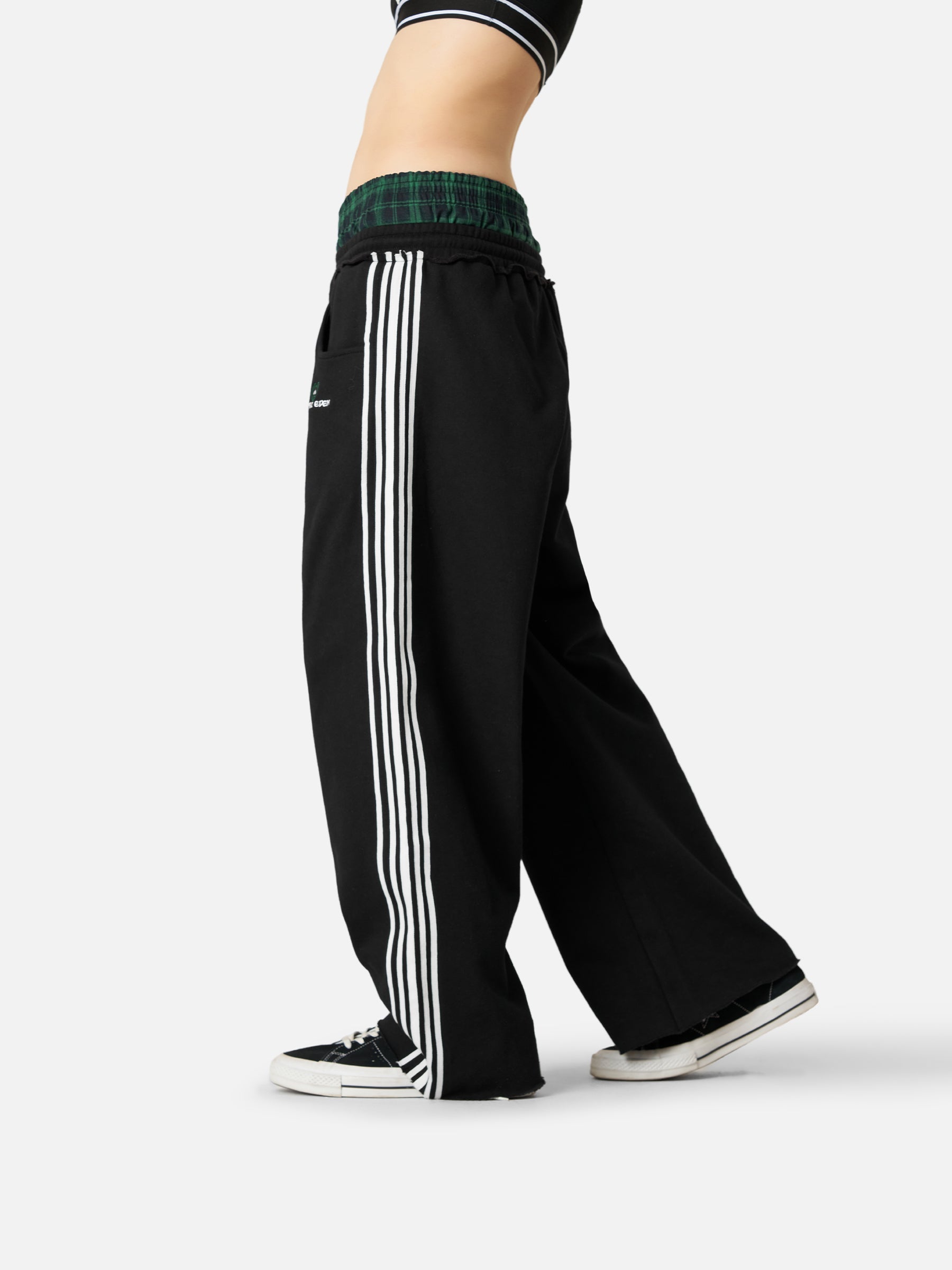 Labellarossa Double Waist Baggy Sweatpants