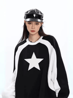 Astral Star Oversize Sweatshirt