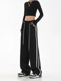 Cyber-Era Baggy Sweatpants - LABELLAROSSA