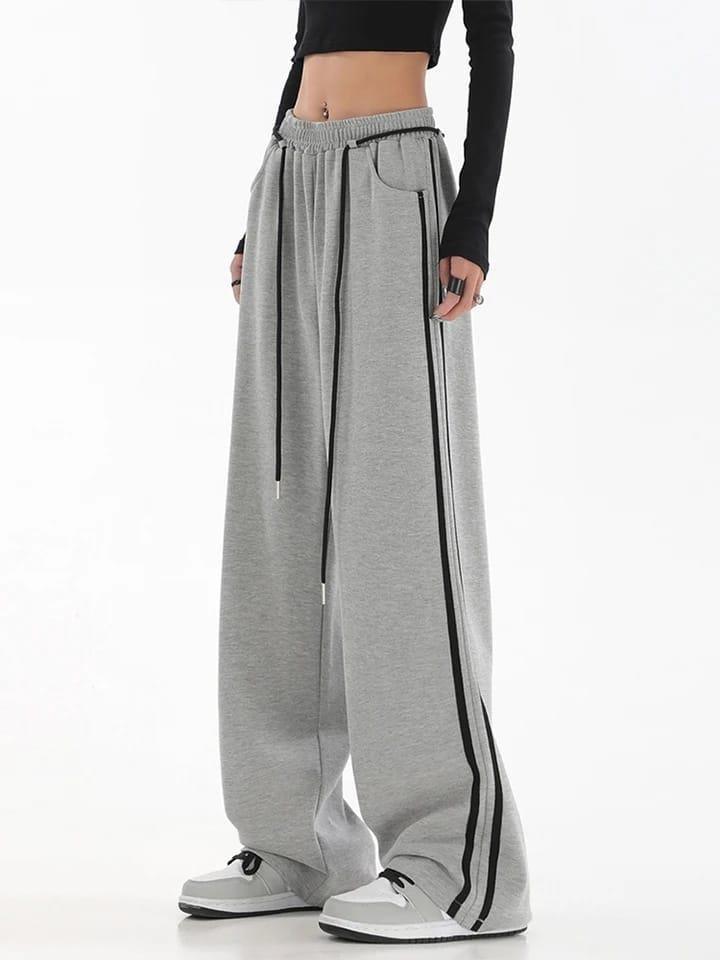 Cyber-Era Baggy Sweatpants - LABELLAROSSA